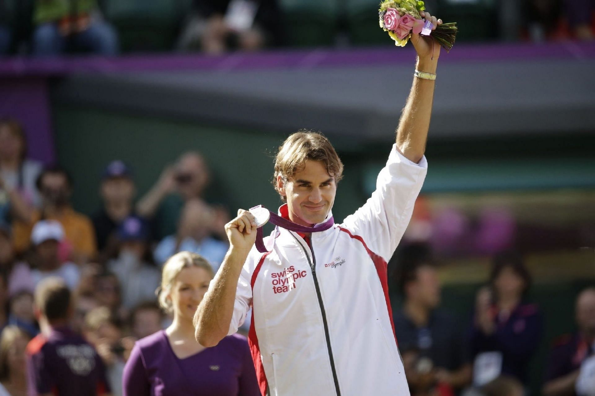 Roger Federer at the 2012 Summer Olympics