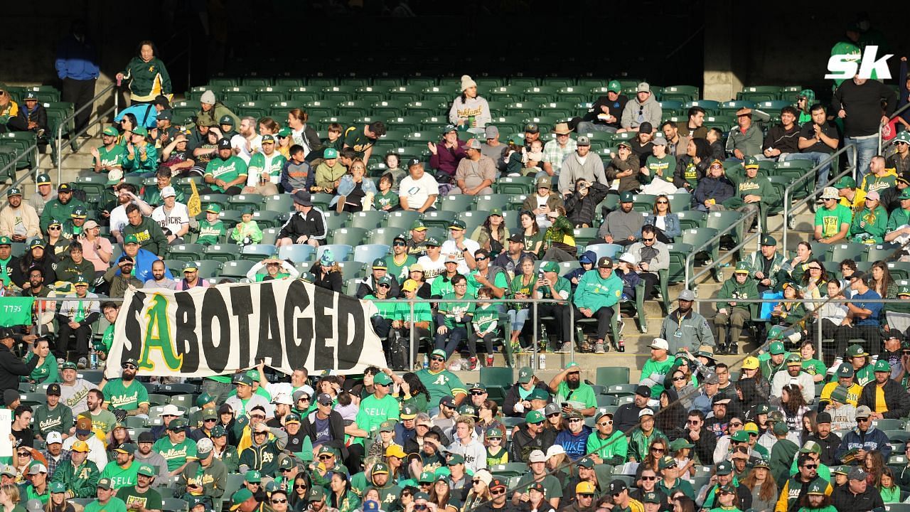 Fans are distressed by Oakland Athletics