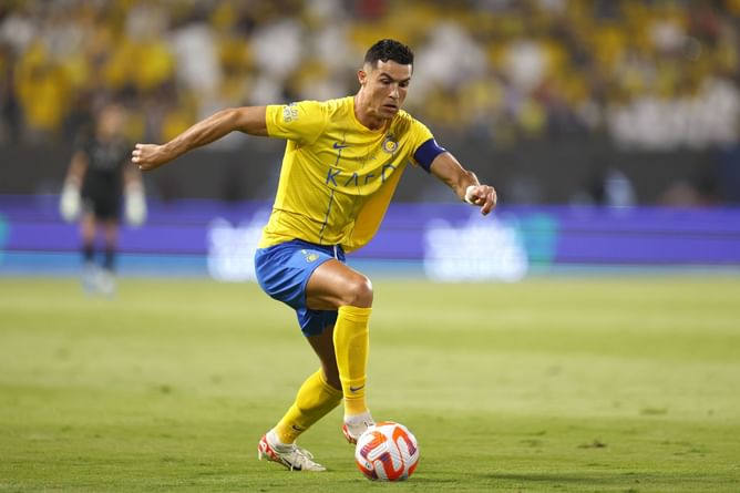 Two Real Madrid stars react after Cristiano Ronaldo scores brace to help Al Nassr win