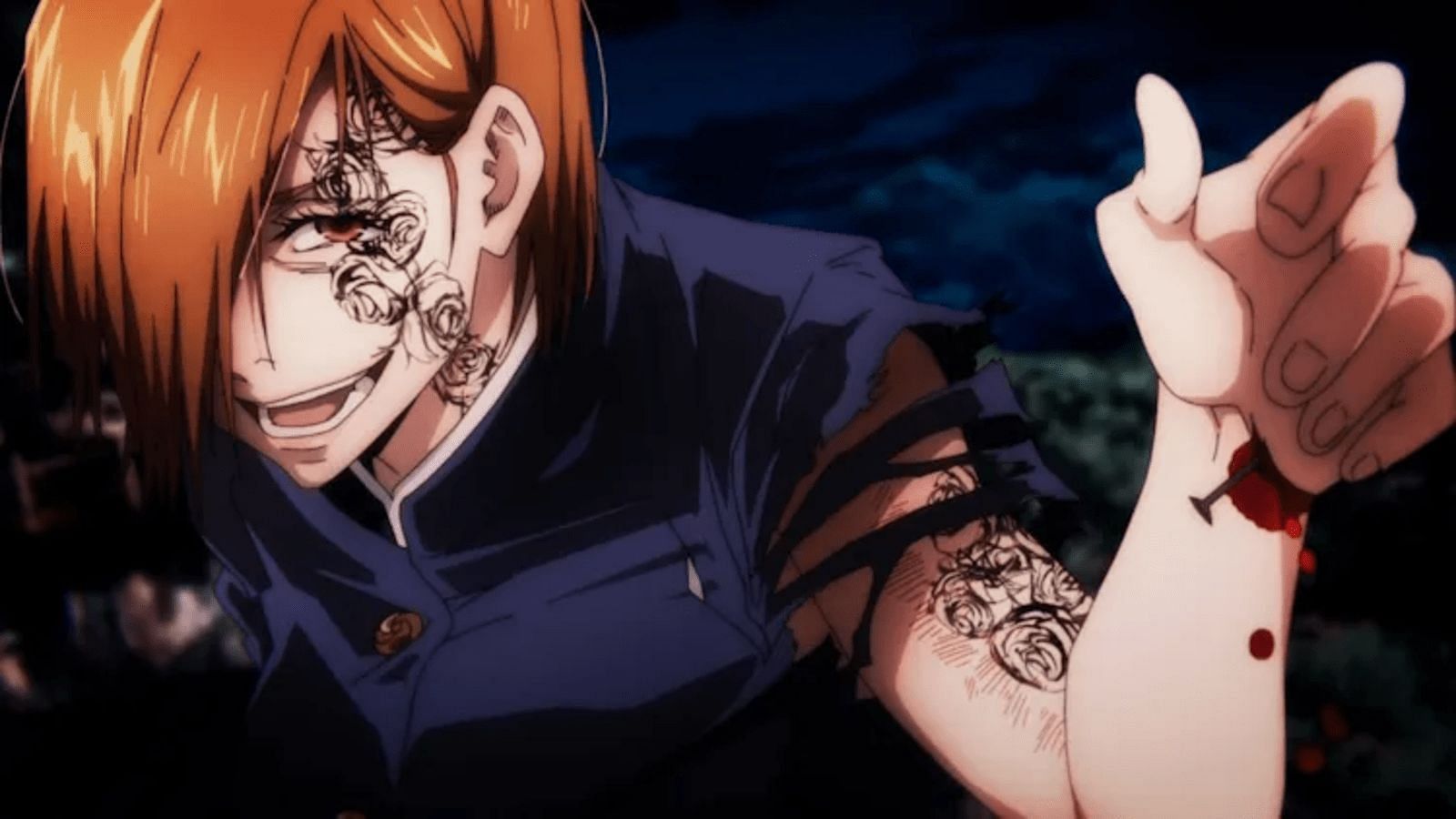 Nobara Kugisaki as seen in Jujutsu Kaisen (image via MAPPA)