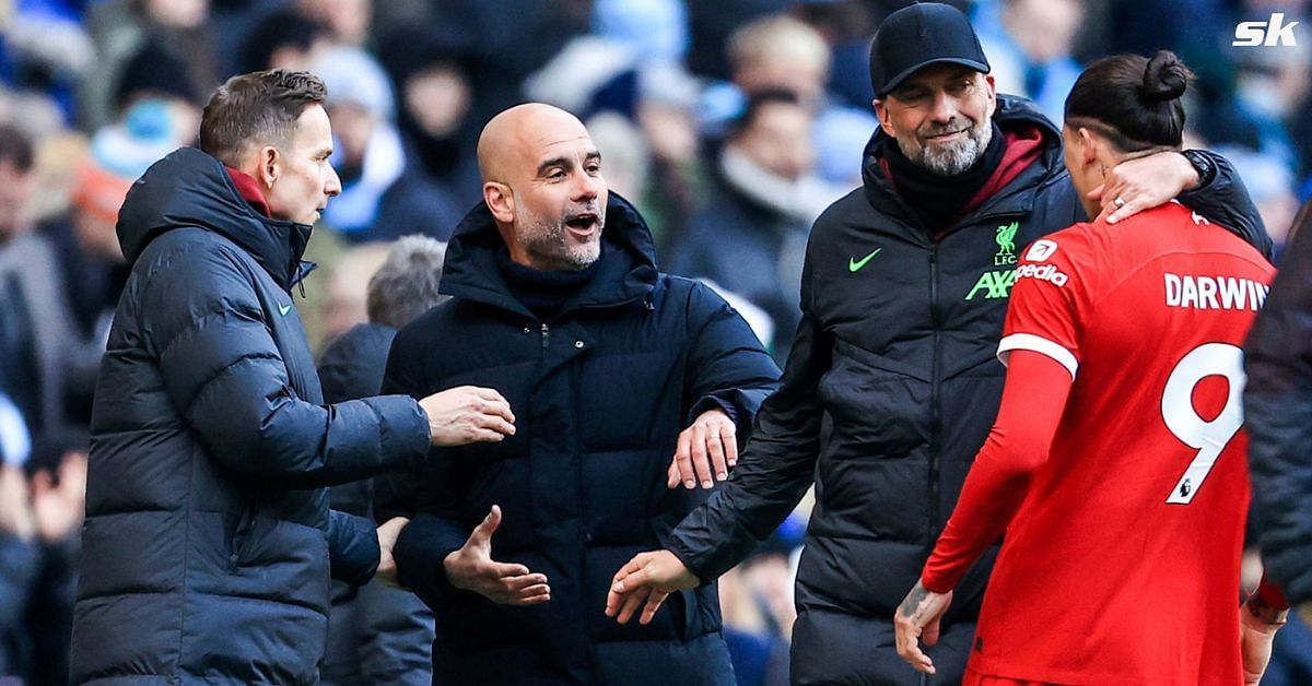 Guardiola responds after being asked about clash with Liverpool’s ...