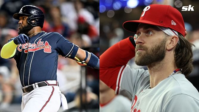 Braves fans furious as Bryce Harper wins Silver Slugger Award over Marcell Ozuna: "This is malpractice"