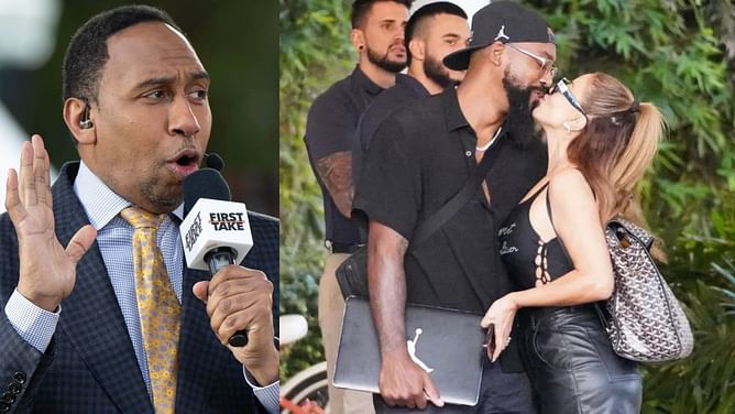 "I might wanna get with that": Stephen A. Smith understands why 32 YO Marcus Jordan would want to marry 49 YO Larsa Pippen