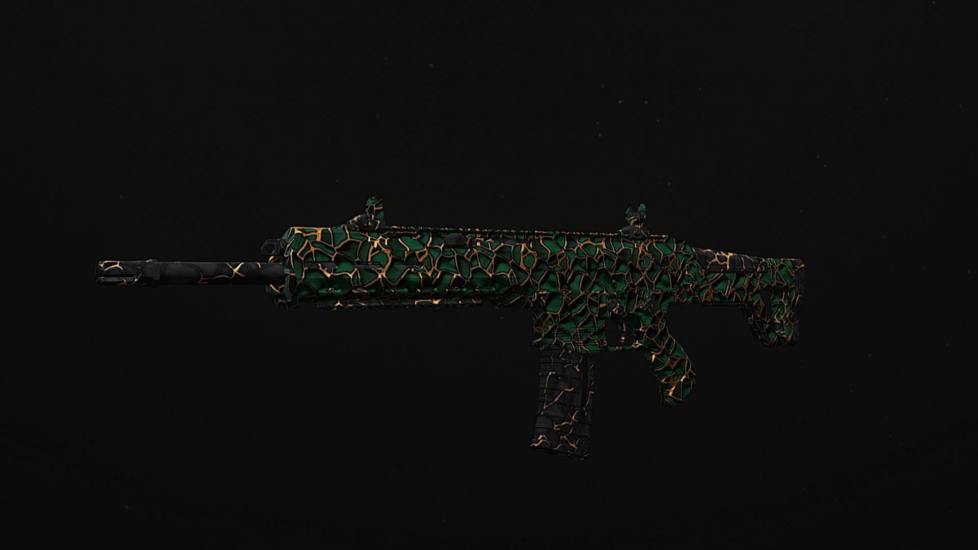 Modern Warfare 3 Zombies Serpentinite mastery camo (Image via Activision)