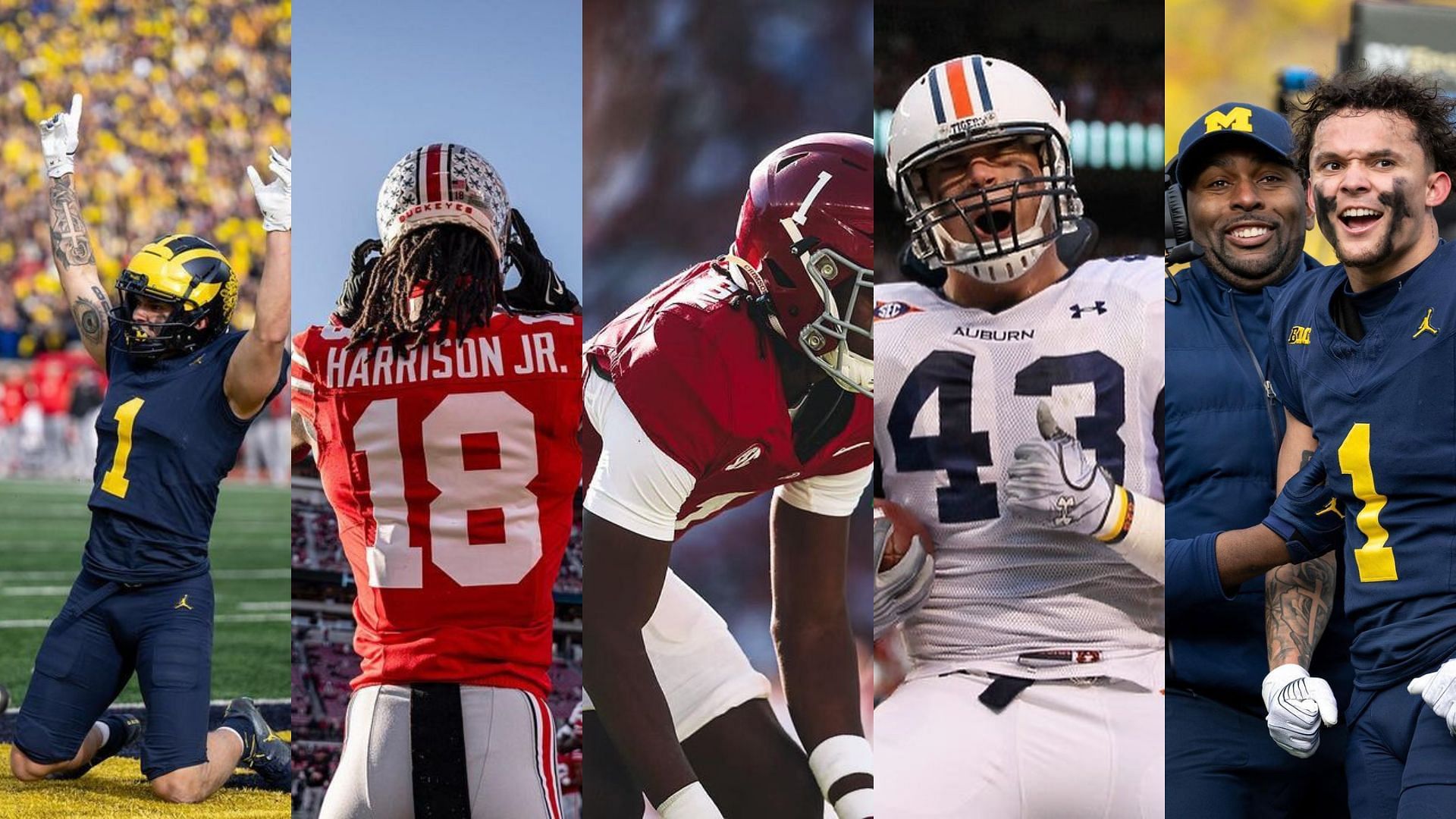 College football scores, results: Alabama survives Auburn, Michigan topples  Ohio State yet again