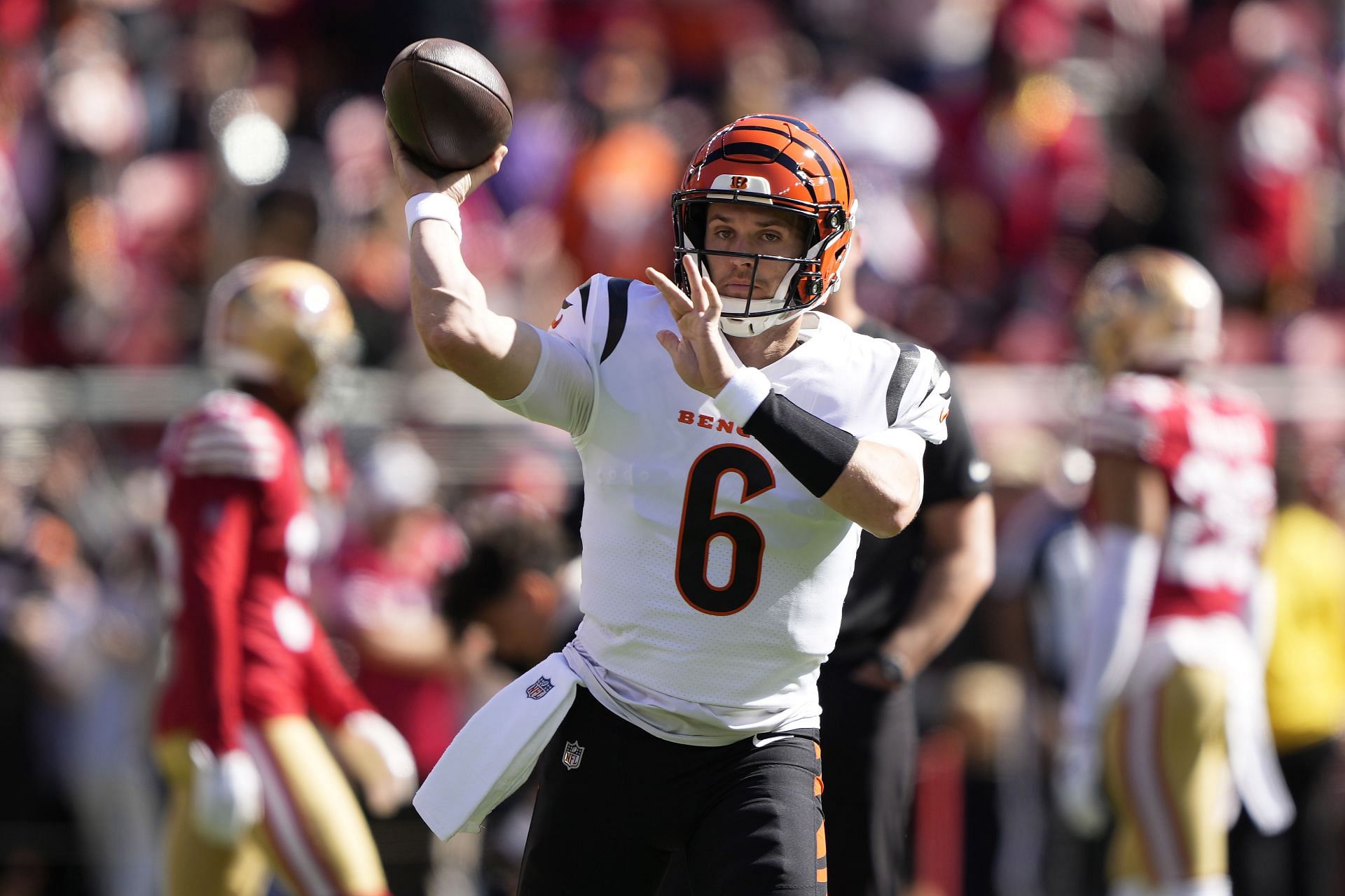 Cincinnati Bengals quarterback Jake Browning