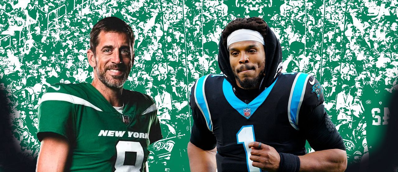 Cam Newton has some tough criticism for the New York Jets and Aaron Rodgers return. 