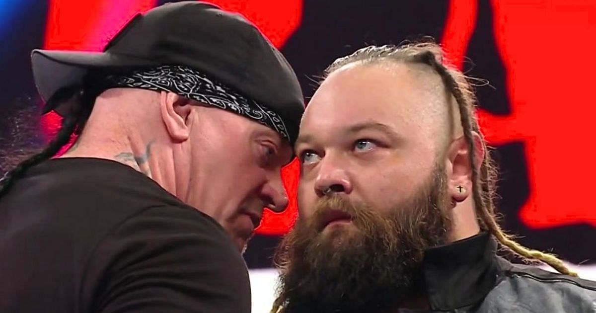 The Undertaker and Bray Wyatt on RAW.