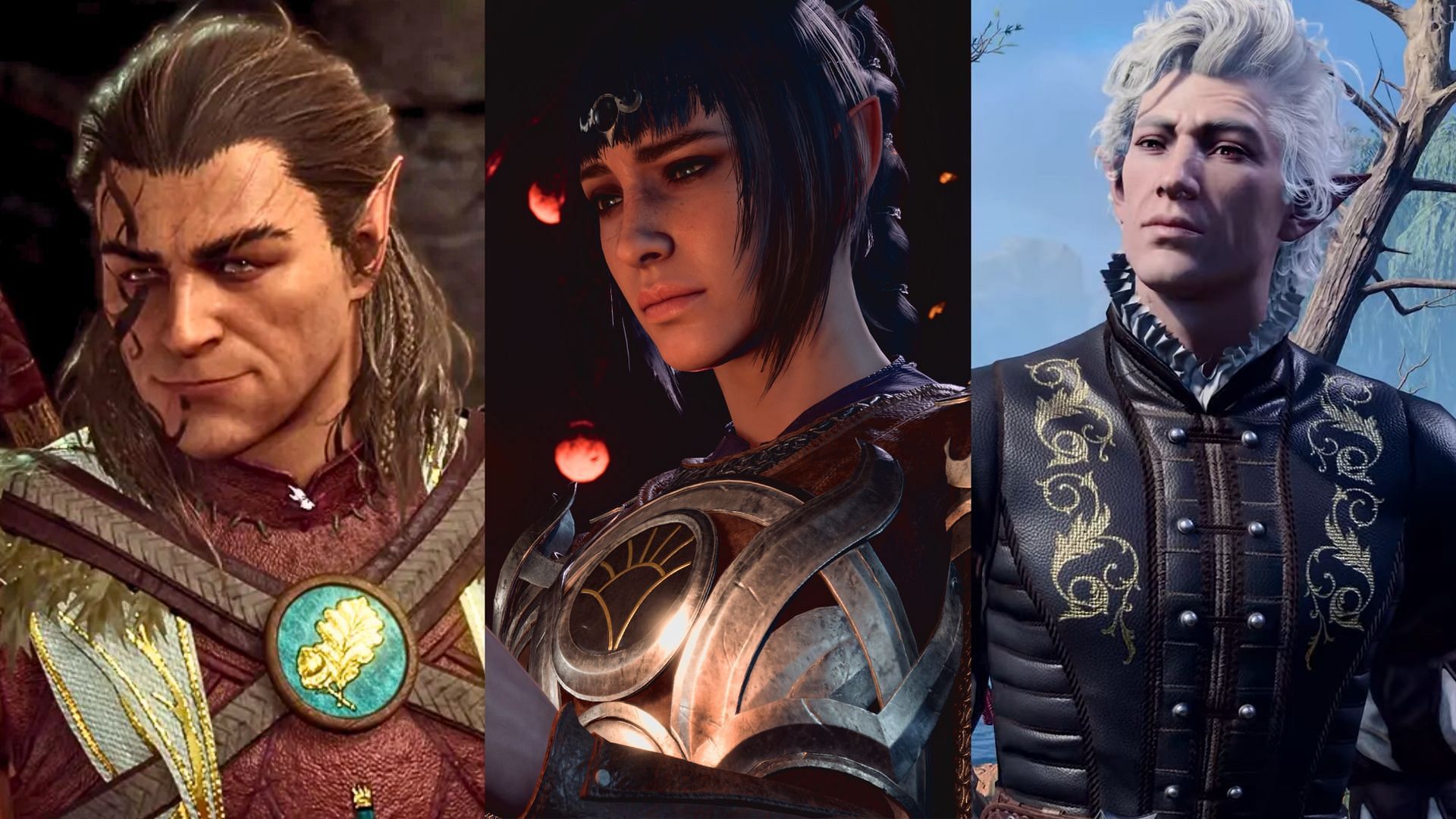 These characters are open to the idea of polygamous relationships. (Image via Larian Studios)