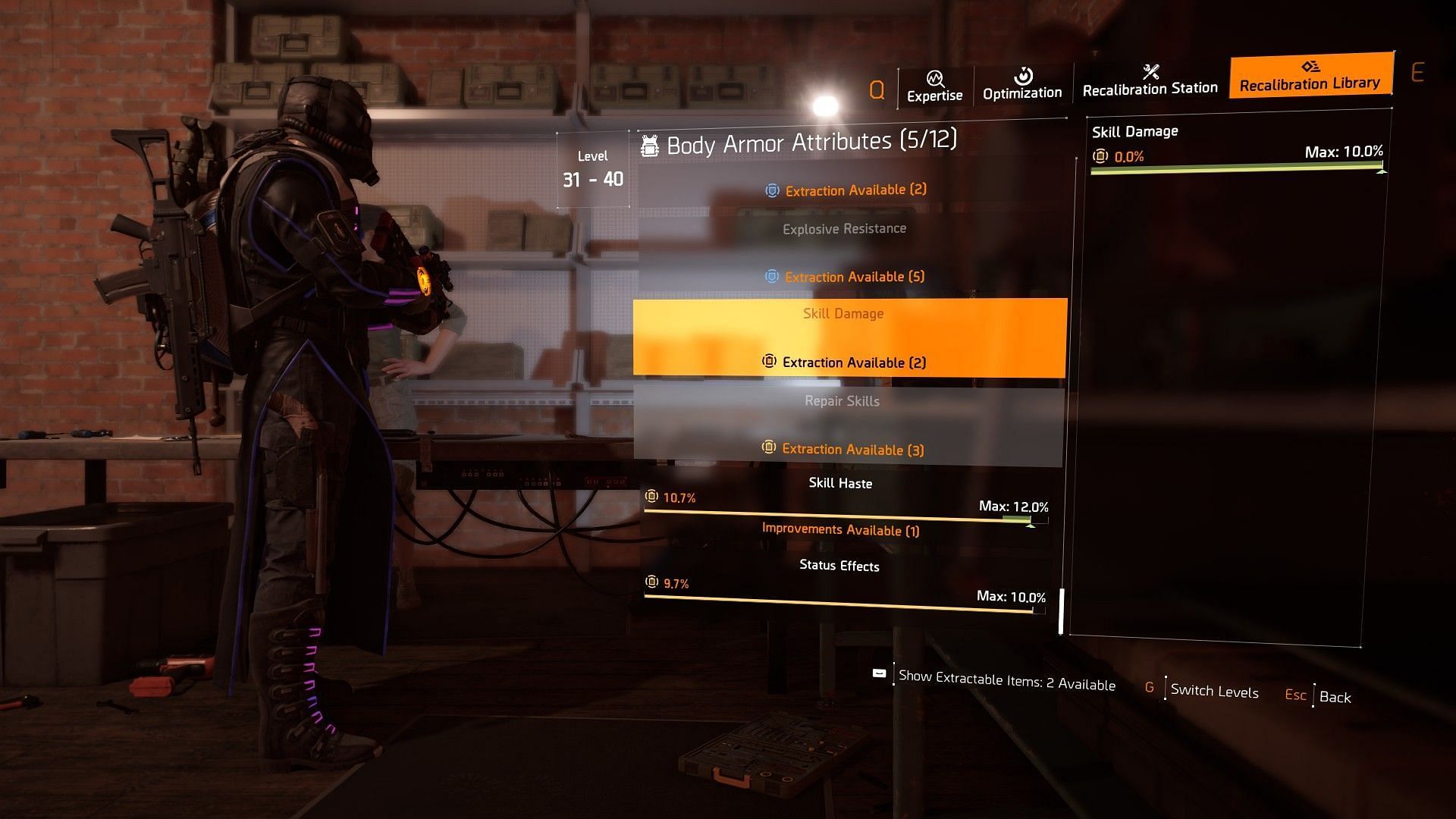 The Division 2 skill build for all endgame activities