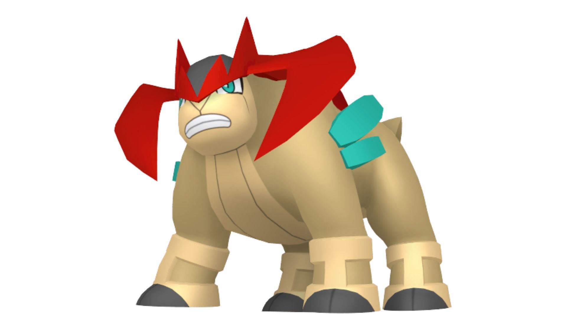 Shiny Terrakion (Image via The Pokemon Company)