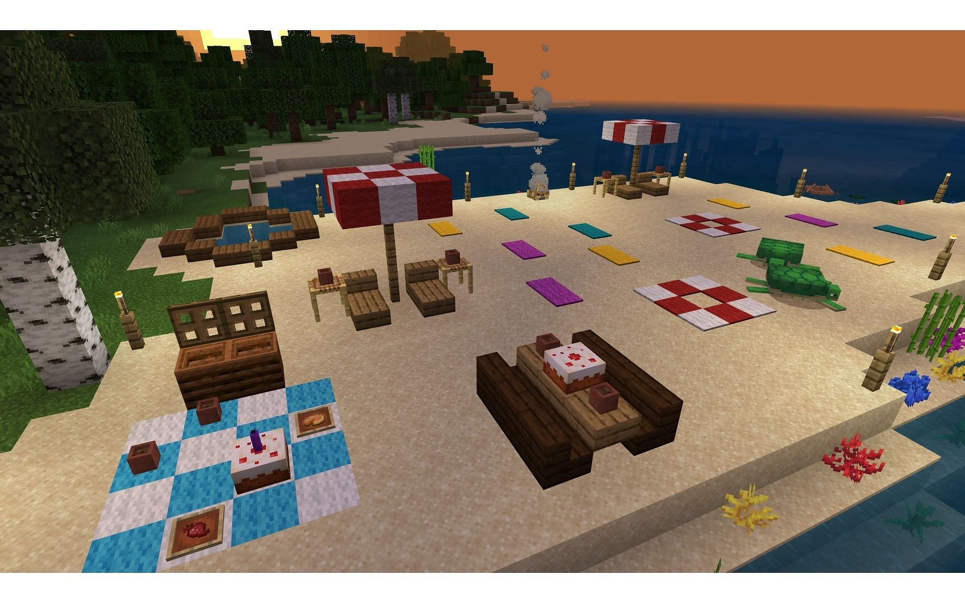 Minecraft Beach House