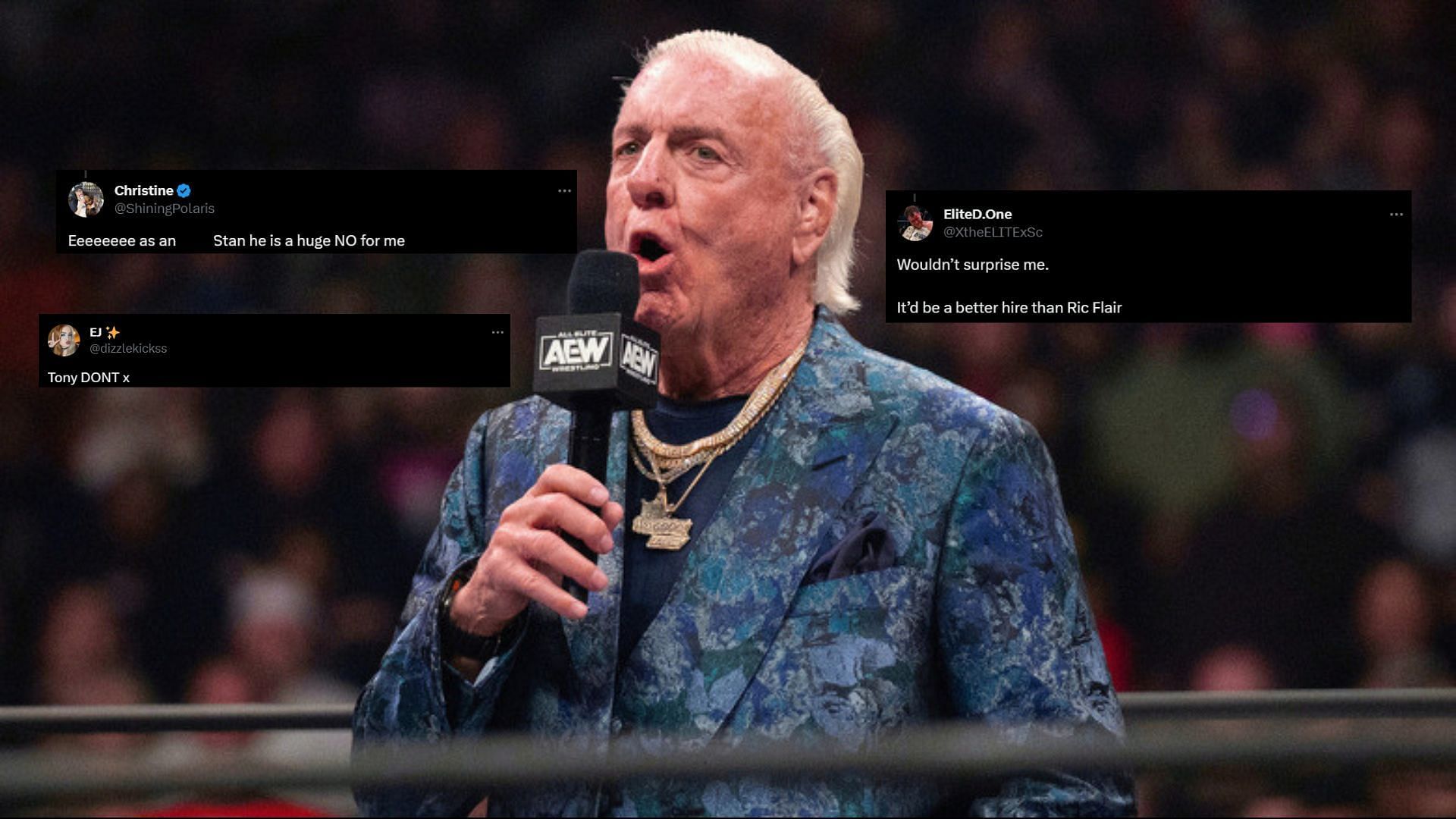 Ric Flair is a 16-time world champion and WWE Hall of Famer