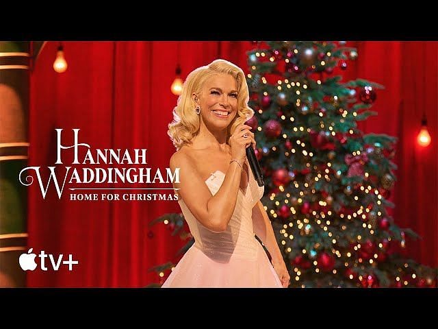 Hannah Waddingham: Home for Christmas on Apple TV+ - Release date ...