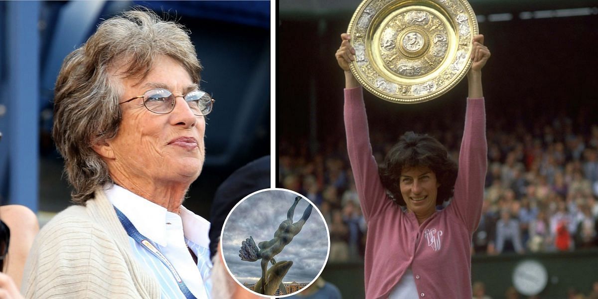 Virginia Wade was the mystery muse in the 