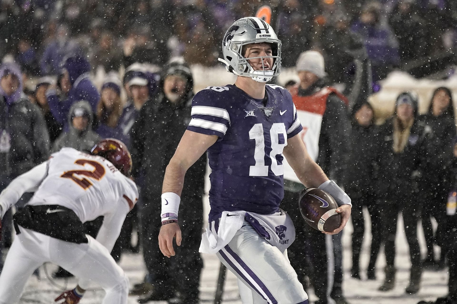 Will Howard led Kansas State to the Big 12 title in 2022