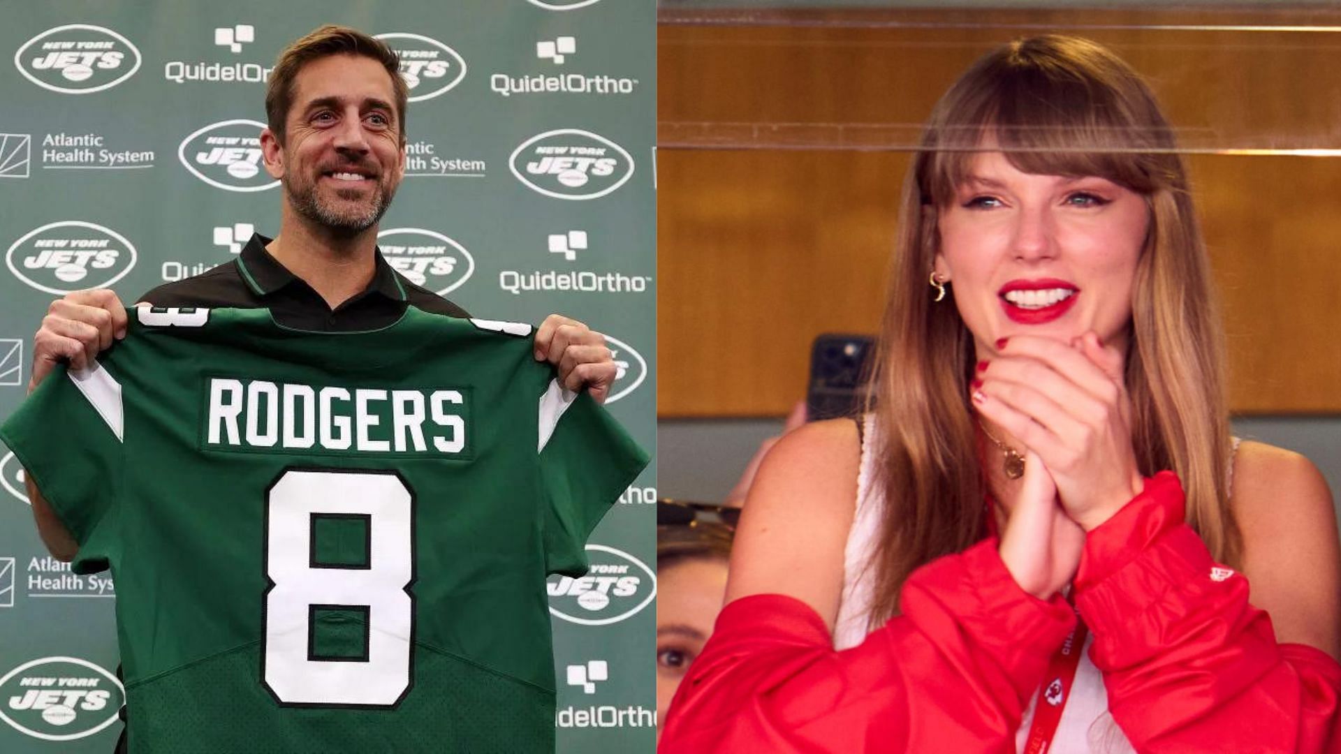 Aaron Rodgers&rsquo; ex-teammate&rsquo;s theory on Jets QB wins over Taylor Swift fans