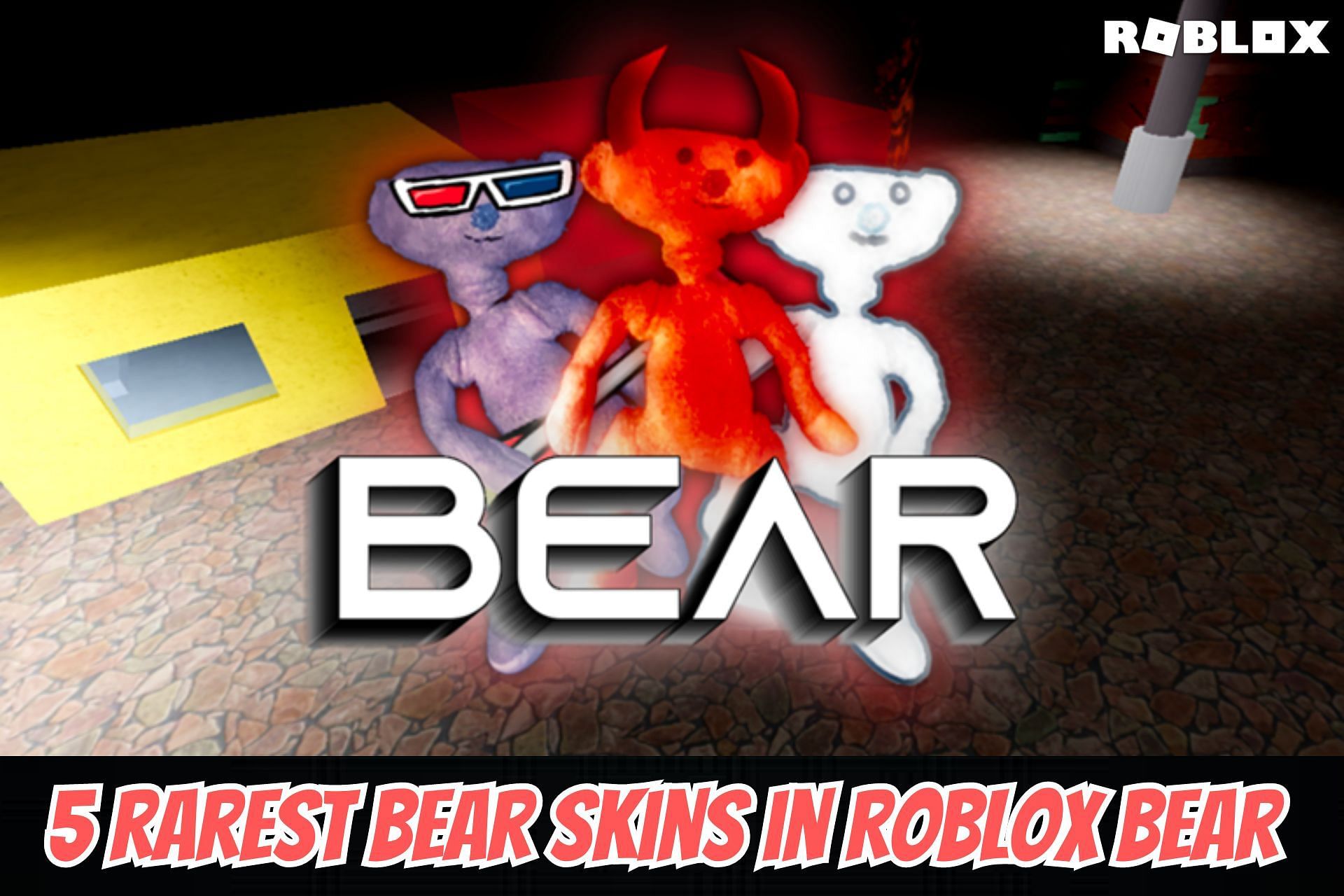 5 rarest Bear skins in Roblox Bear