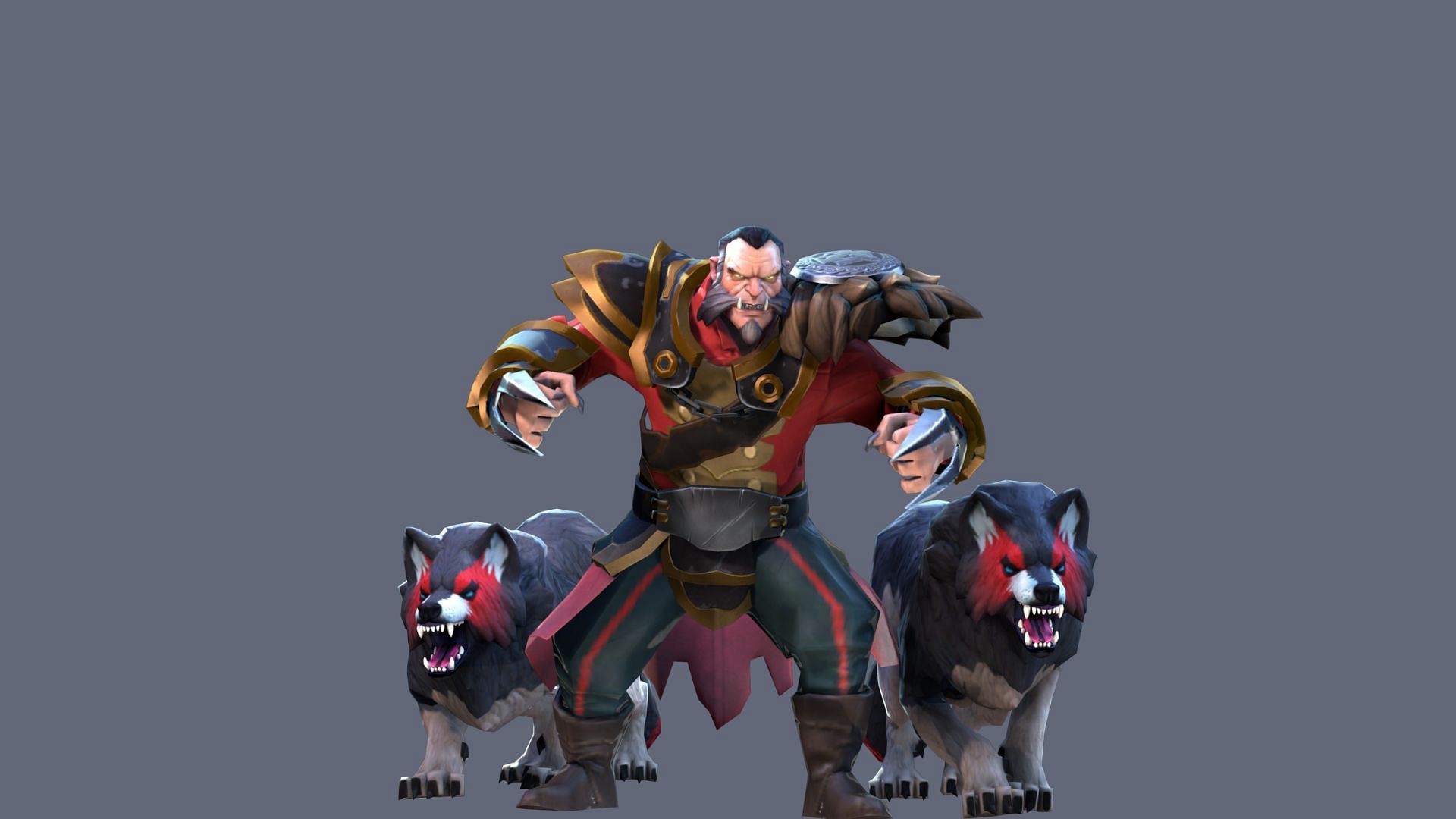 Lycan with his wolves (Image via Dota 2 and Sportskeeda)
