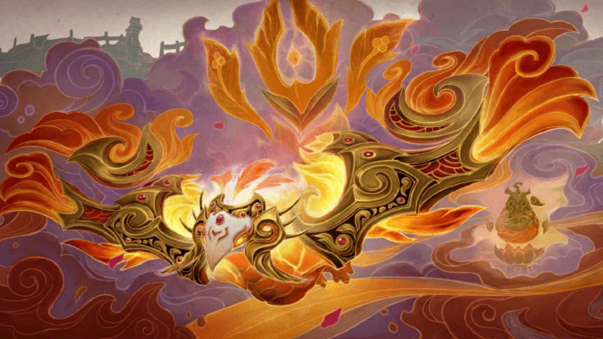 Phoenix&#039;s Blaze of Oblivion set (Image via Dota 2)