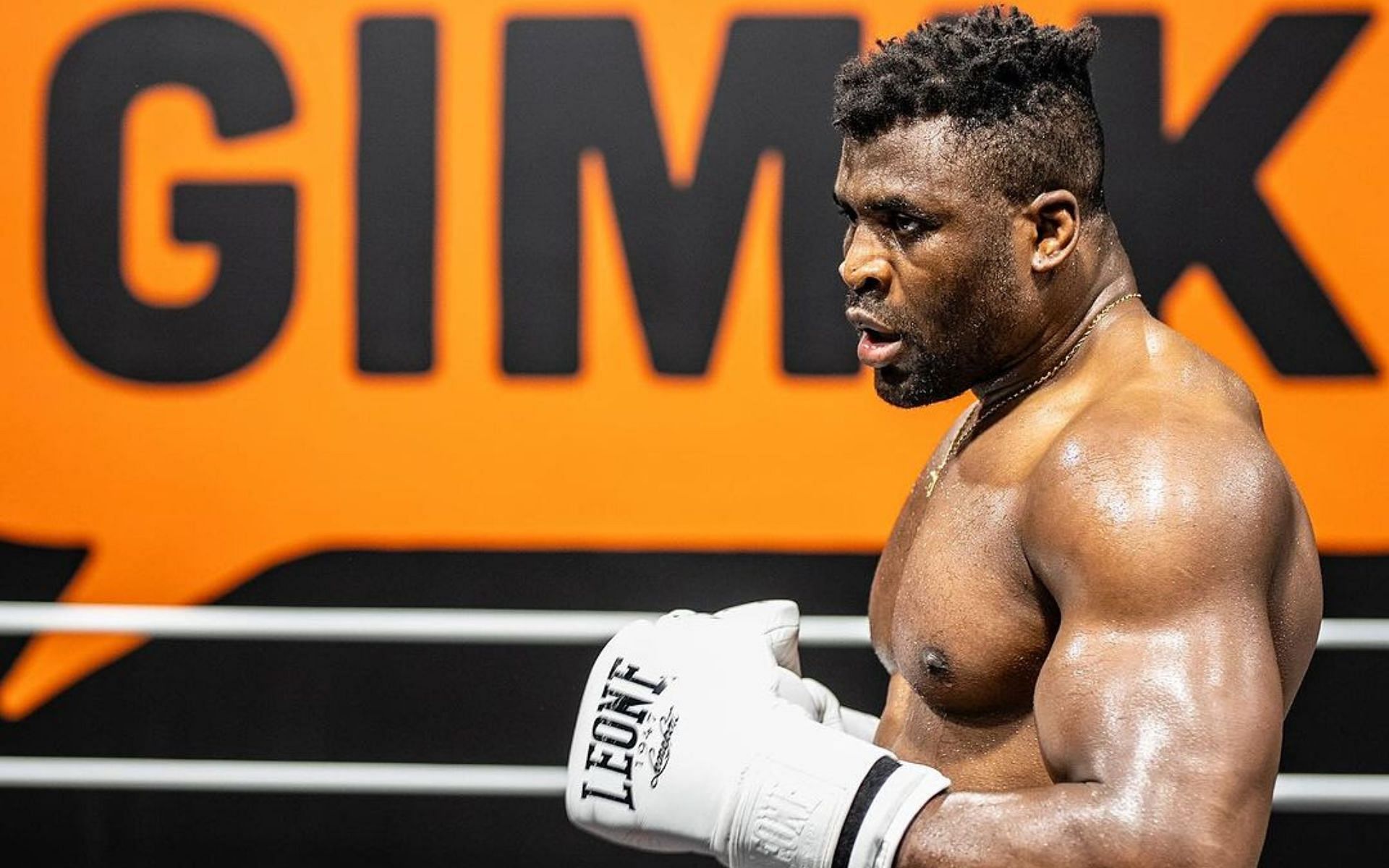 MMA fighter and boxer Francis Ngannou [Image credits: @francisngannou on Instagram]