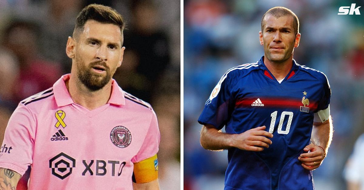 Lionel Messi says Zinedine Zidane is one of football