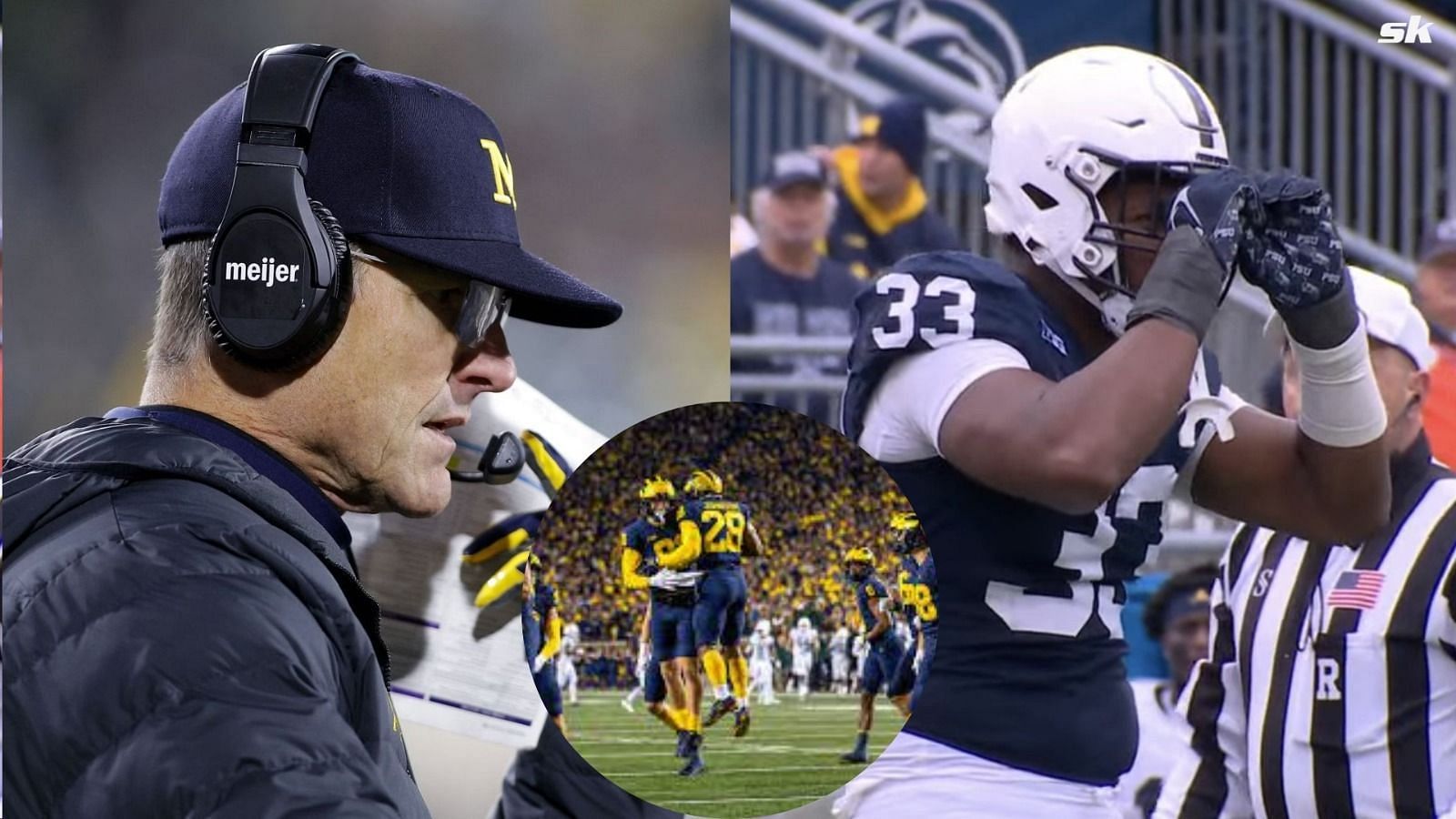 Penn State player mocks Michigan on field with sign-stealing celebrations after 1st down