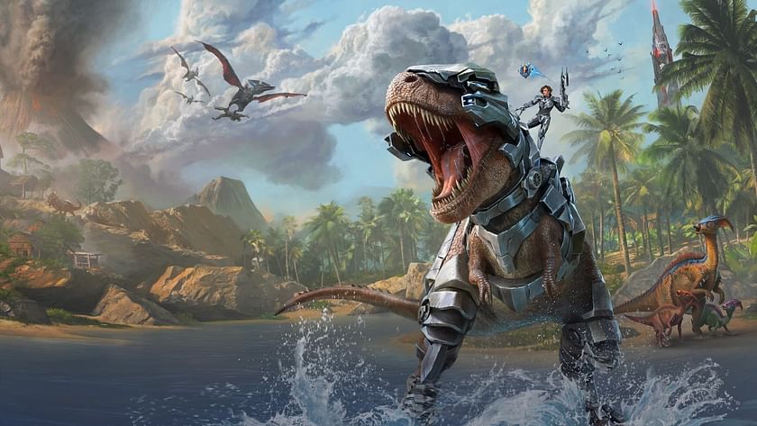 This MMO survival game is Ark but you play as a dinosaur