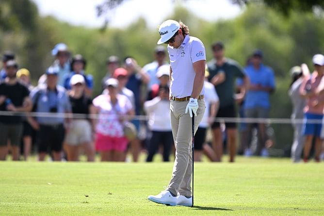 LIV golfer Cameron Smith smashes golf bag with club after disappointing round leads to 2023 Australian PGA Championship cut miss