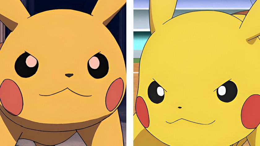 pikachu, red, blue oak, and red (pokemon and 2 more) drawn by