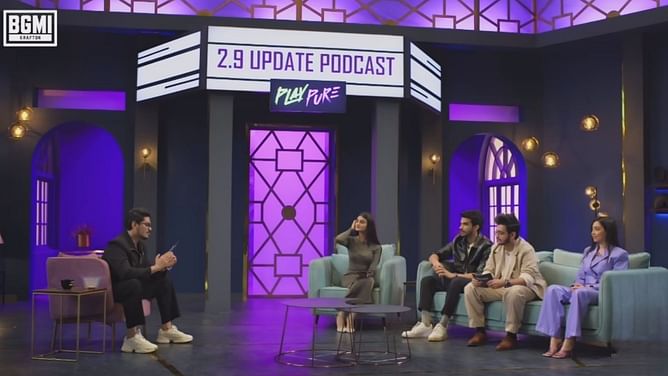 BGMI 2.9 update Podcast: Popular streamers discuss the new features