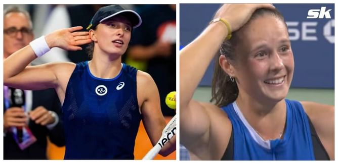 Iga Swiatek dominating WTA Tour on bagels and breadsticks awarded during 2023 season prompts hilarious reaction from Daria Kasatkina