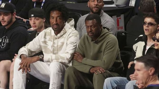 Watch: Scottie Pippen spotted courtside for NBA Mexico game donning $1000 Givenchy hoodie