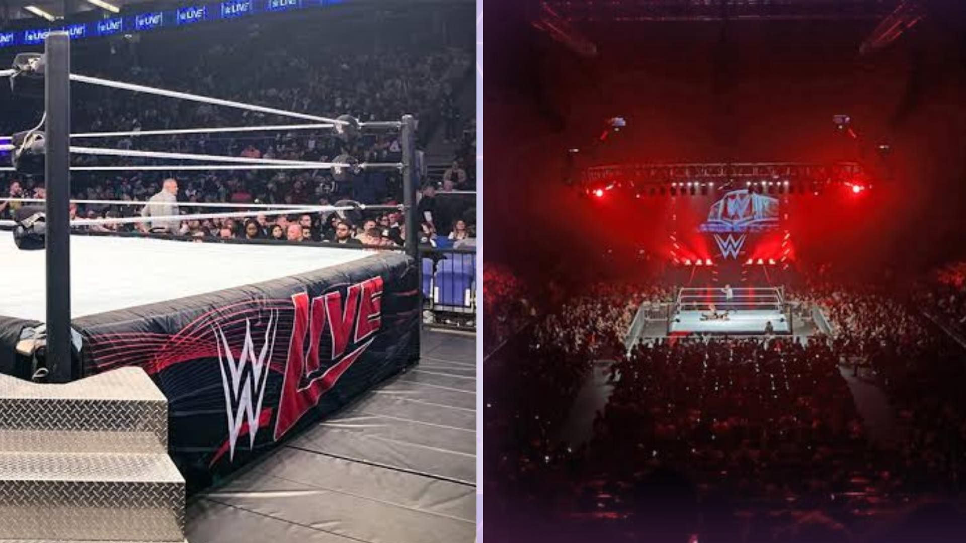 WWE ring and arena