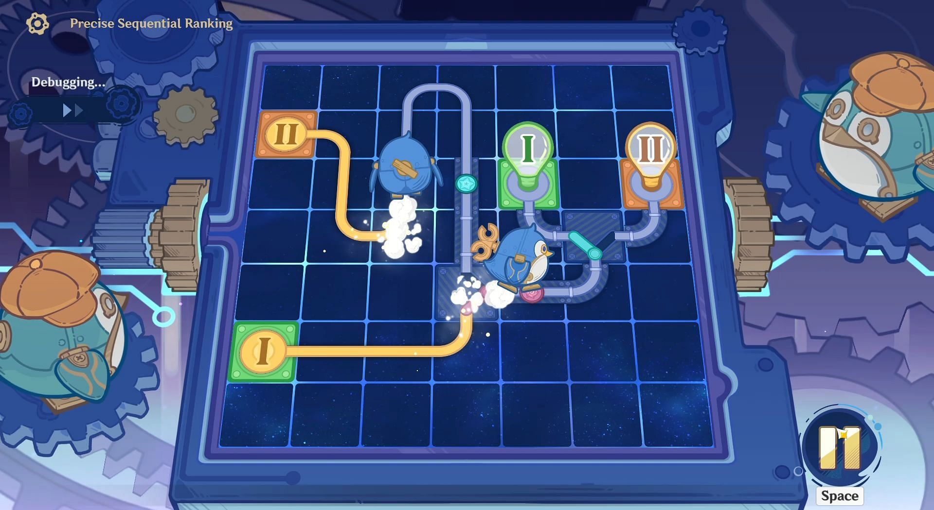 Precise Sequential Ranking Motherboard Troubleshooting Puzzle Guide (Image via HoYoverse)