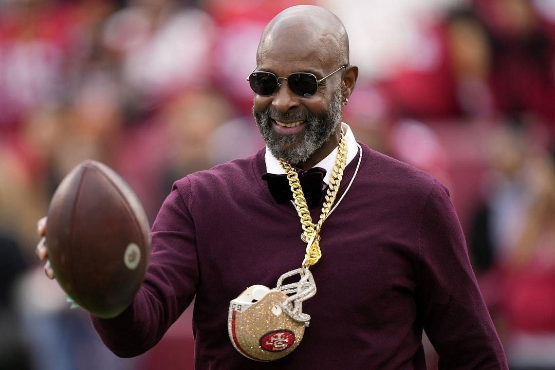 Jerry Rice. Source: Jerry Rice&rsquo;s official Instagram handle @jerryrice