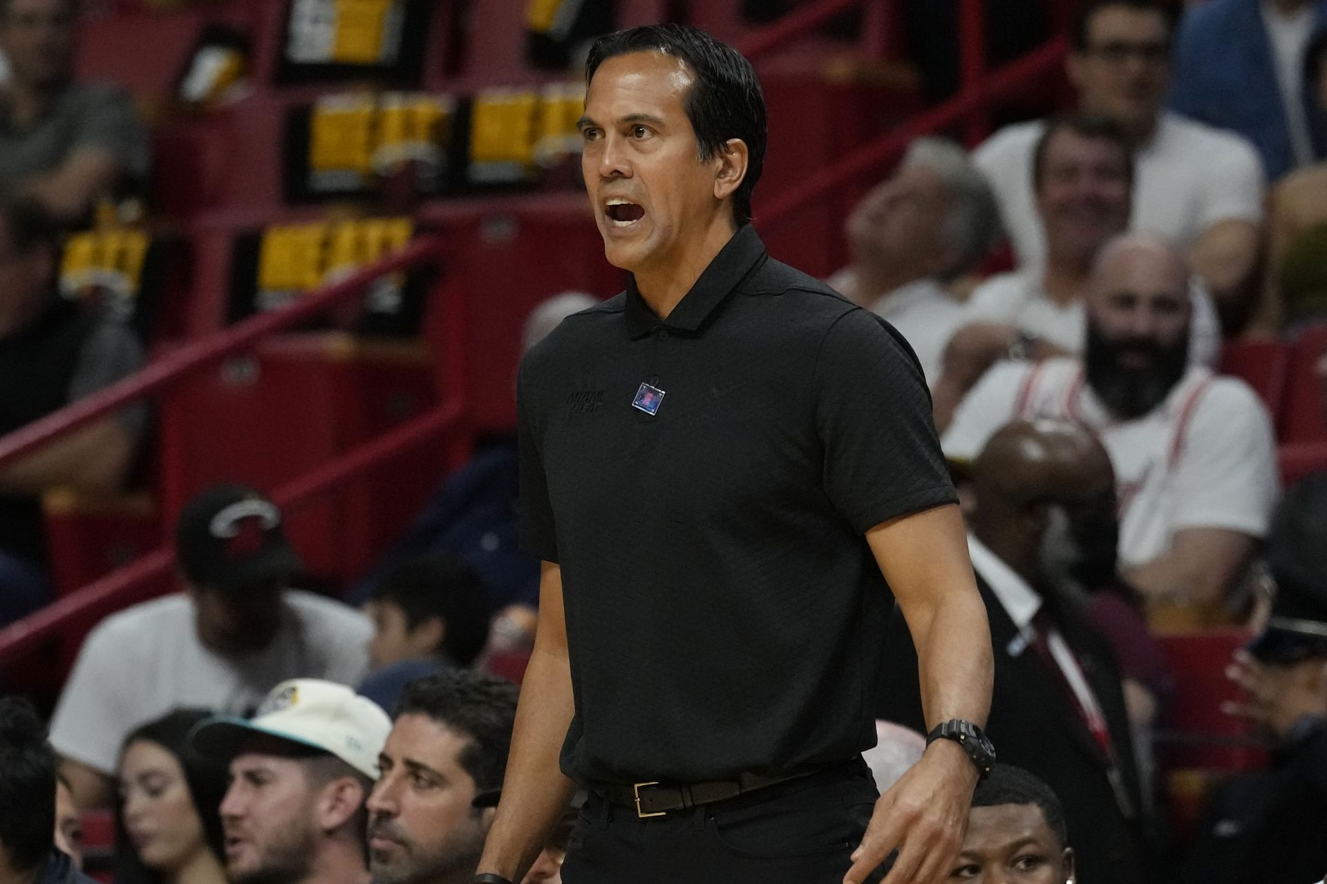 Erik Spoelstra of the Miami Heat