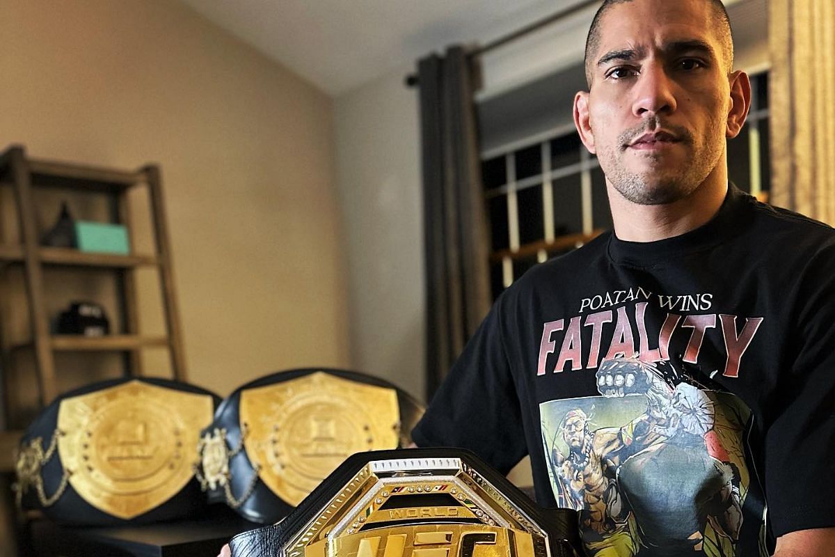 Can Alex Pereira become a UFC champion again this weekend? [Image Credit: @alexpoatanpereira on Instagram]