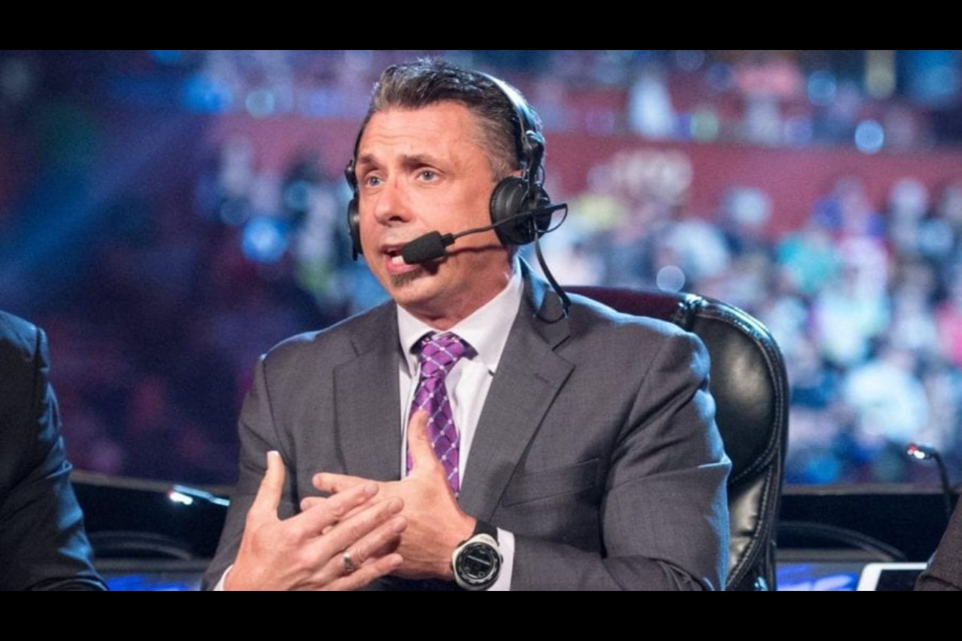 Michael Cole slips up on commentary again