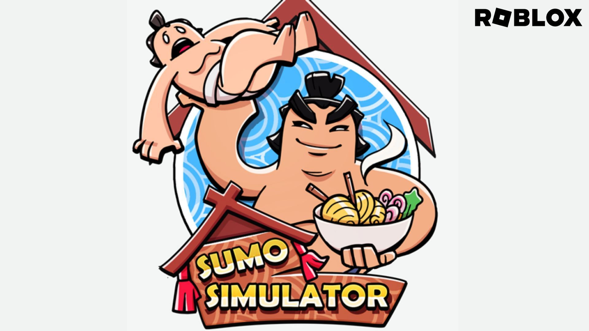 Featured image of Sumo Simulator (Image via Roblox and Sportskeeda)