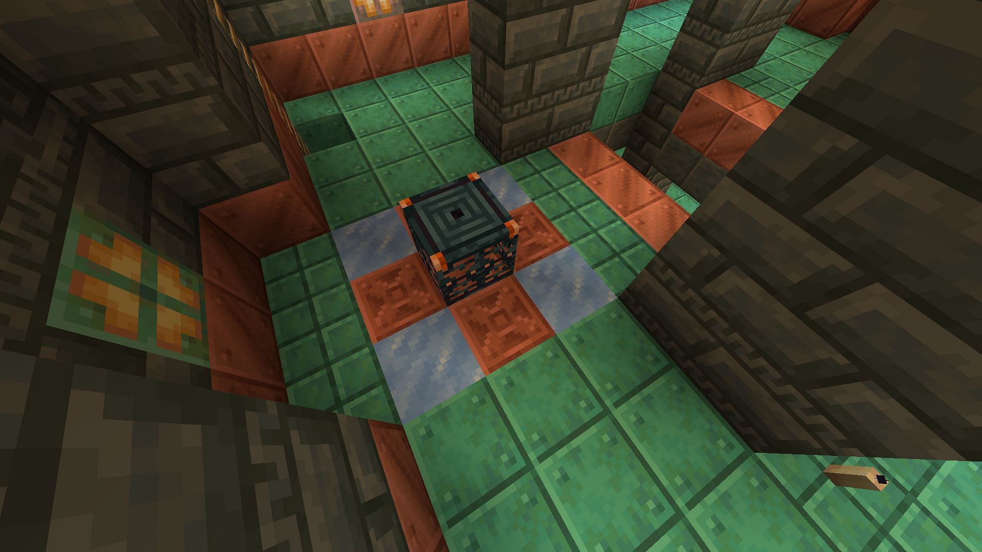 Stray will spawn from trial spawners that are surrounded by packed ice blocks (Image via Mojang)