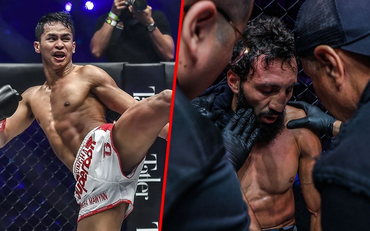 Superbon and Chingiz Allazov - Photo by ONE Championship