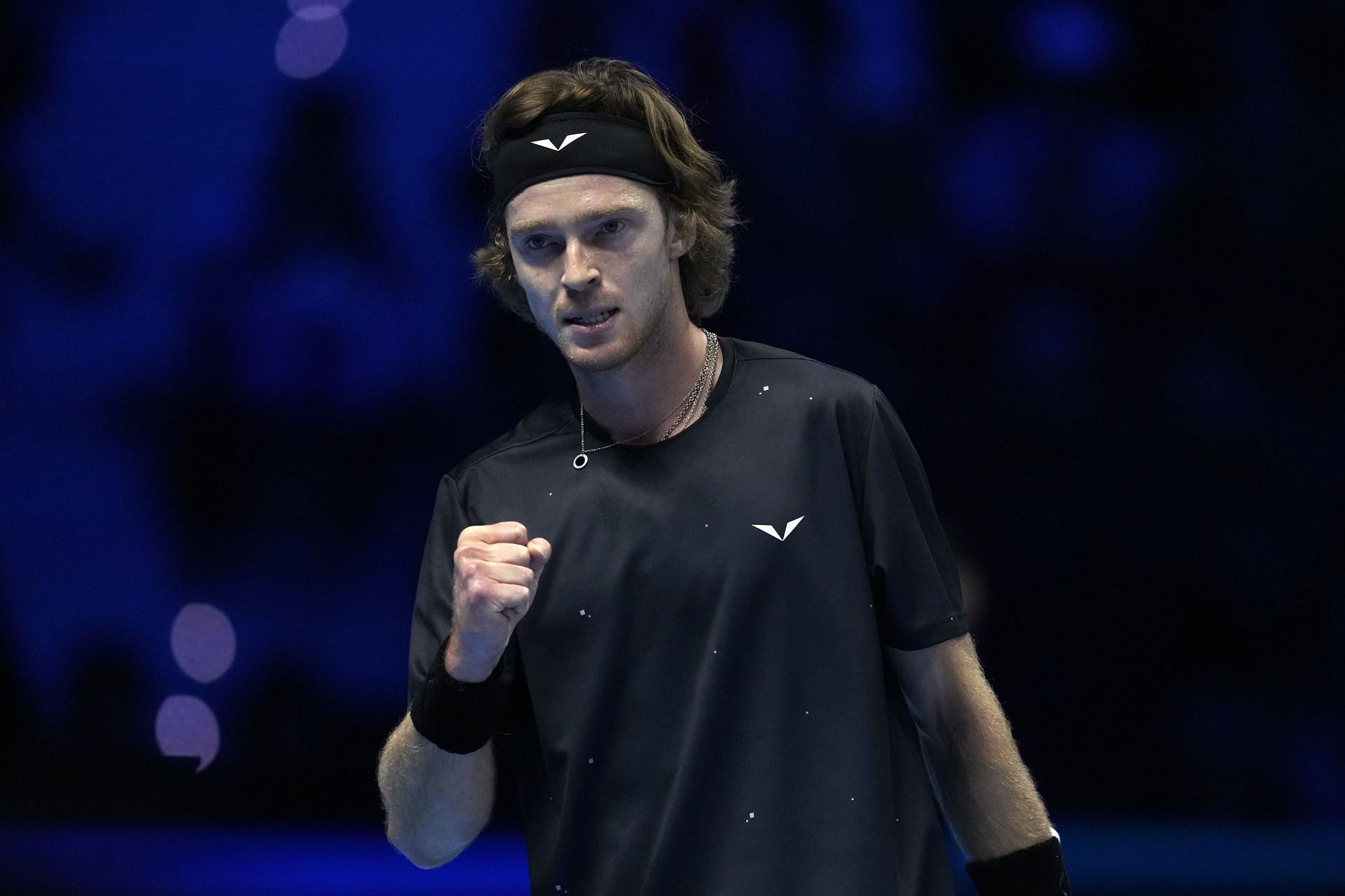 Andrey Rublev at the 2023 ATP Finals.