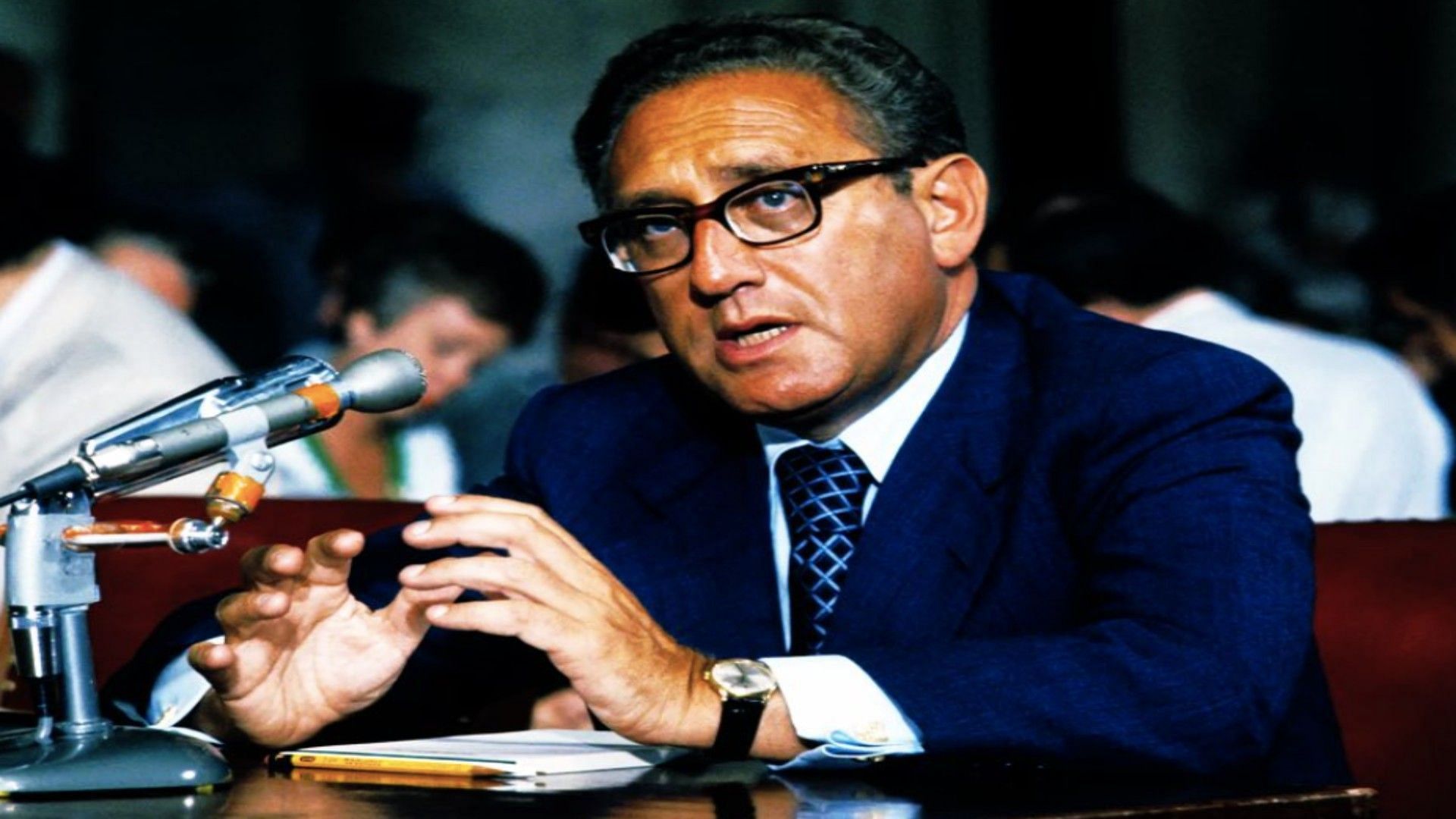 Henry Kissinger (Image via Chris Hazzard MP/X)