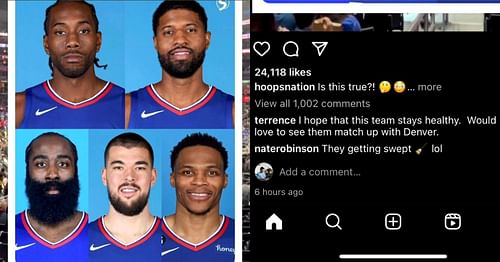 Three-time NBA Slam Dunk Contest champion Nate Robinson's recent comment on Hoops Nation's Instagram post