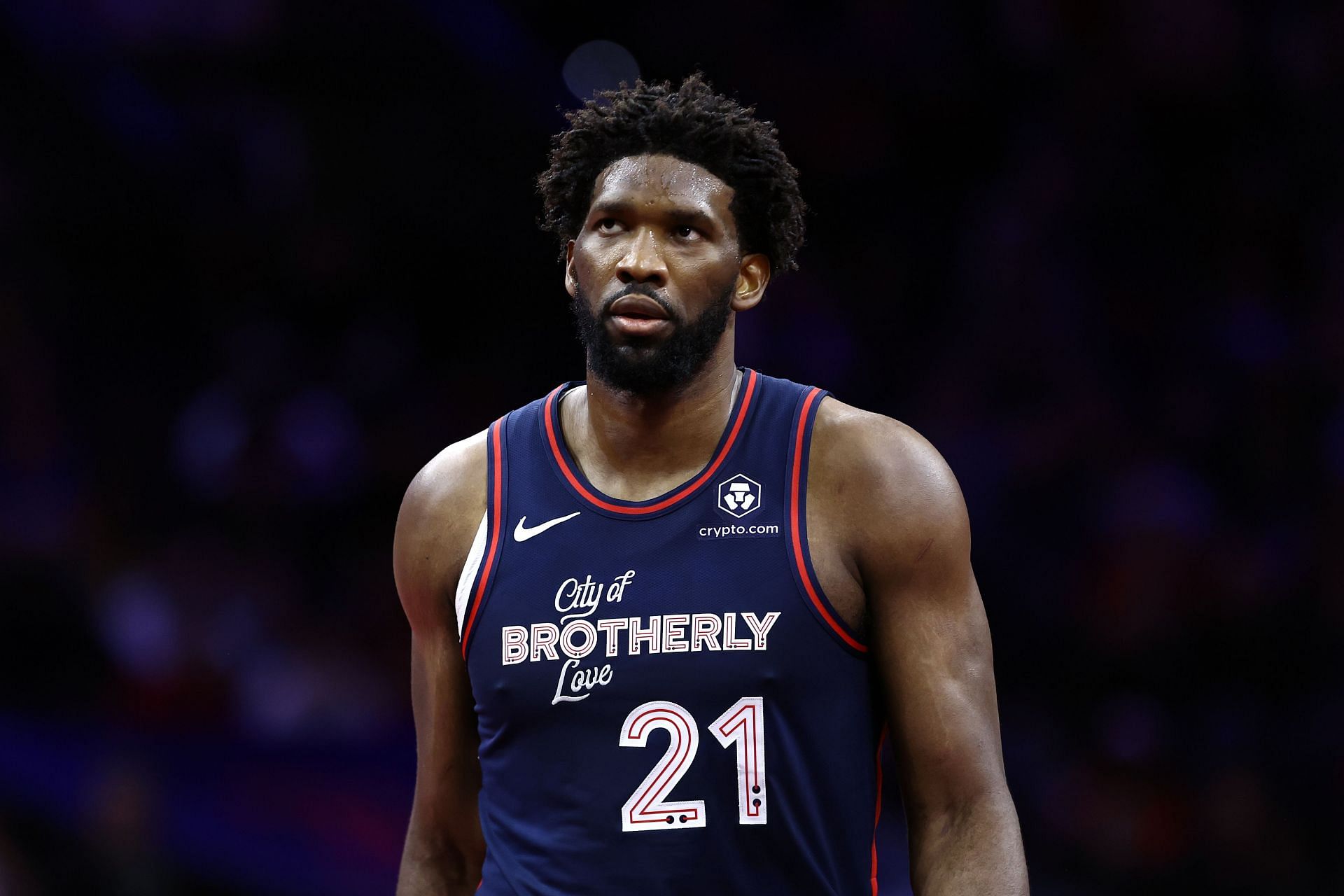 Joel Embiid of the Philadelphia 76ers