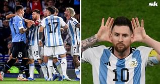 “These young people have to learn to respect” - Lionel Messi hits out at insulting gesture from Uruguay players as Argentina slips to 2-0 loss