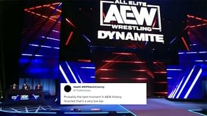 "Probably the best moment in AEW history" - Fans lose their minds over insane spot from this week's Dynamite