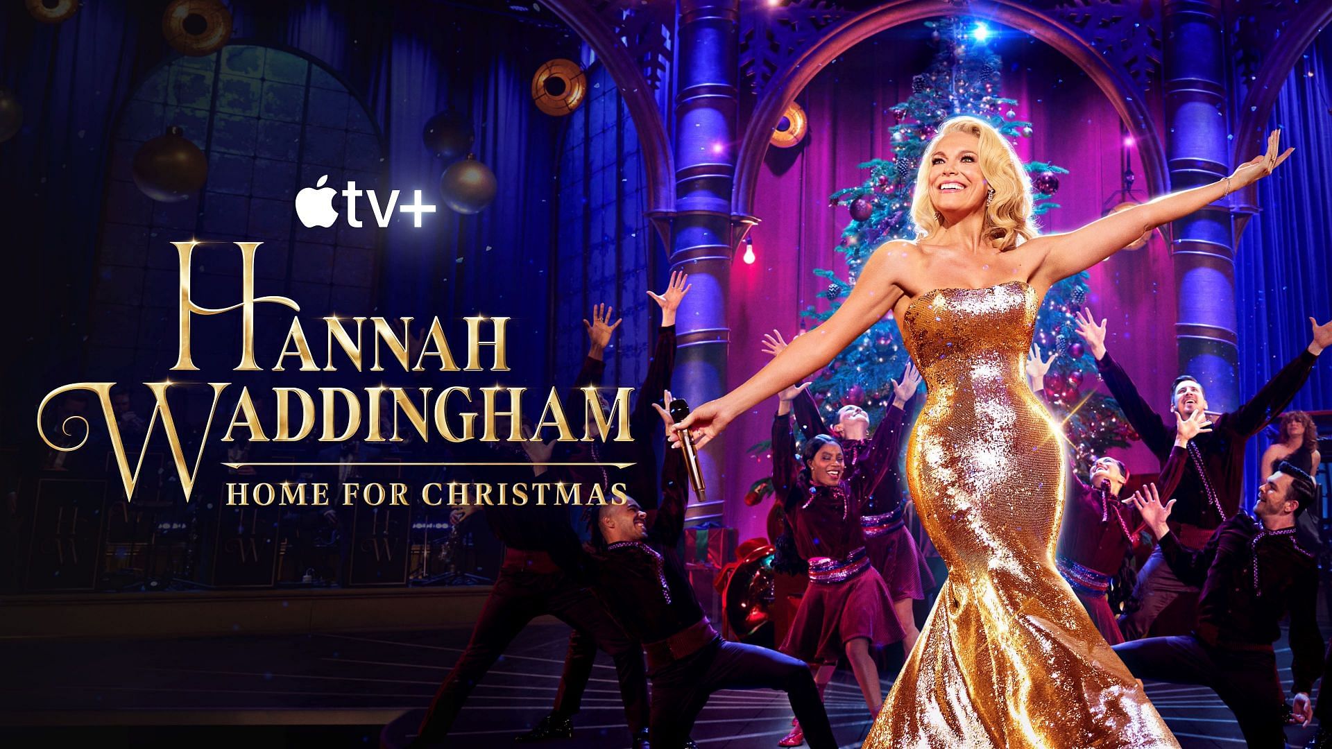 The official poster for the upcoming Christmas special (image via Apple TV+)