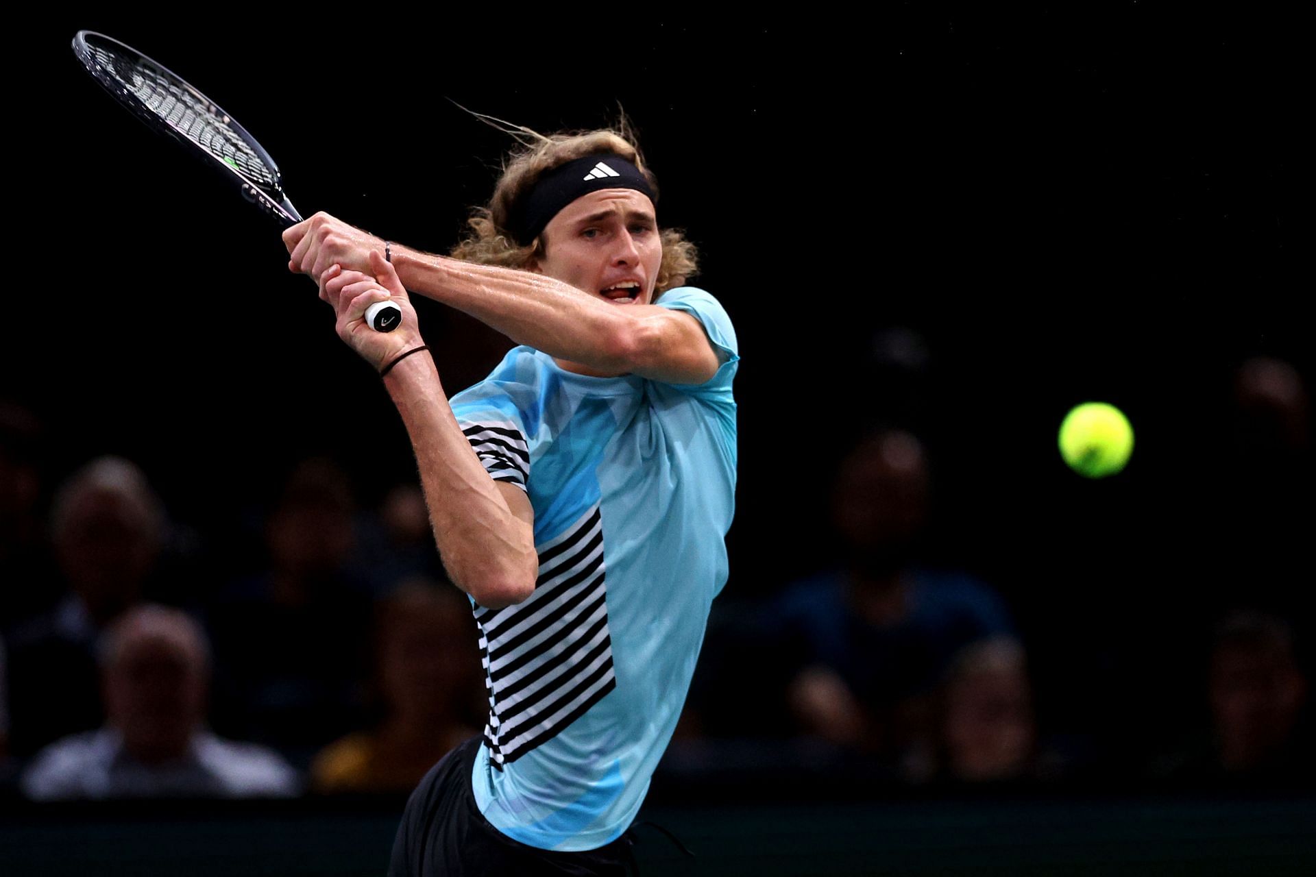 Alexander Zverev at the 2023 Paris Masters